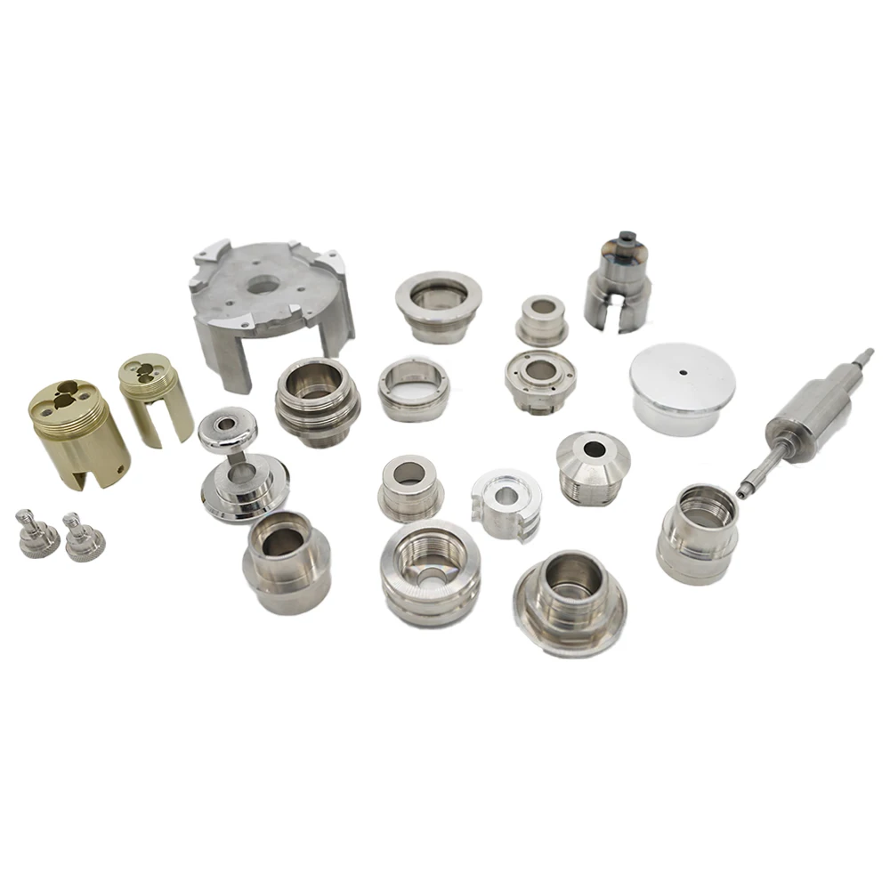customized metal machining centre anodized aluminum stainless steel titanium products turning cnc spare parts machining services