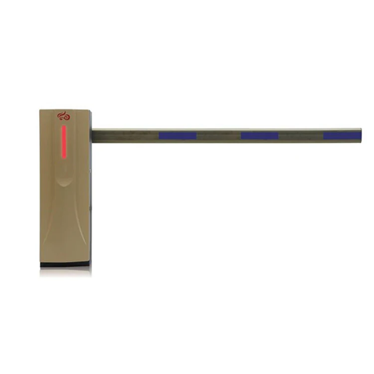 Road Traffic Barrier Speed Adjustable Parking Lot Gate Barrier 24V DC Brushless Motor Rfid Automatic Boom Barrier Gate