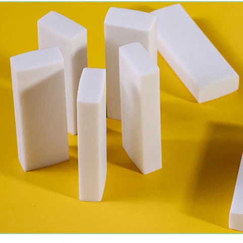 Wholesale High Quality White Rectangular Custom TPR Eraser Pencil Rubber Erasers Office and School Supplies
