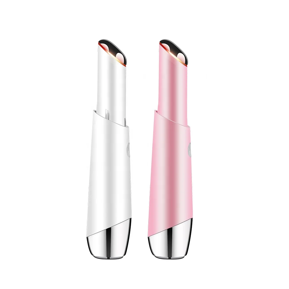 Mini Ion Daylighting Beauty Eye Warm Facial Massage Pen Hot Bag Removal Anti-Wrinkle Treatment Lip Beauty Device