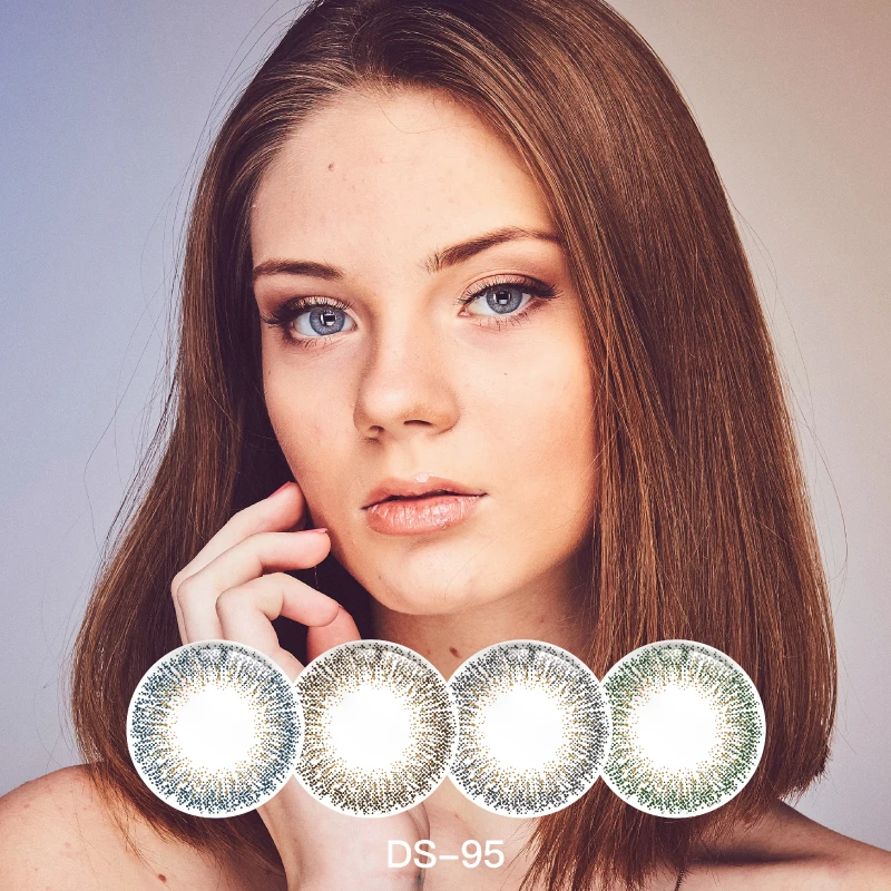 DS-85 Miiemo Blue Brown Gray Green Color Lens Hot Selling Color Contact Lens Wholesale Price Monthly Contact New Arrival