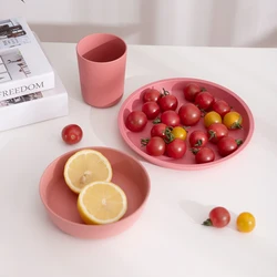 Детские разлагаемые столовые приборы из меламина, посуда из меламина, пла столовые приборы, набор из пяти предметов, обеденный набор из меламина, 4 шт.