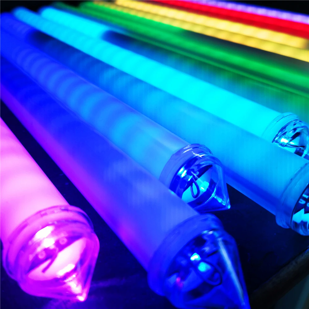 Led Pixel Tubes Dmx 512 Rgb 3d Led Night Light Led Tube Meteor Lighting For Club Stage Pixel Lights