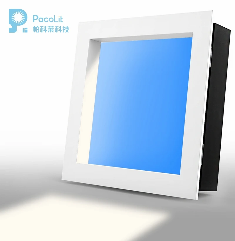 Светодиодная потолочная световая панель, декоративное освещение с Виртуальным светом синего неба для дома