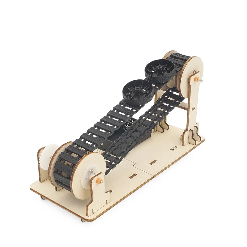 Educational Toy Wooden conveyor Science Robotics Engineering Stem Toys for Boys and Girls