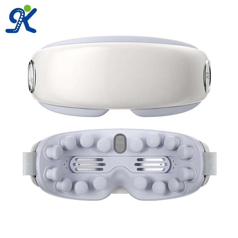 2024 Newest Products Eye Care Misting Eye Massager Acupuncture Points Vibrating Electric Intelligent Hot Pressure Eye Massage