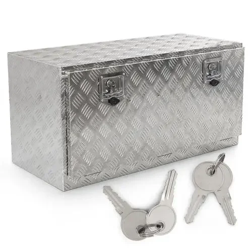 Aluminum Checker Plate Truck Tool Box For Trailer