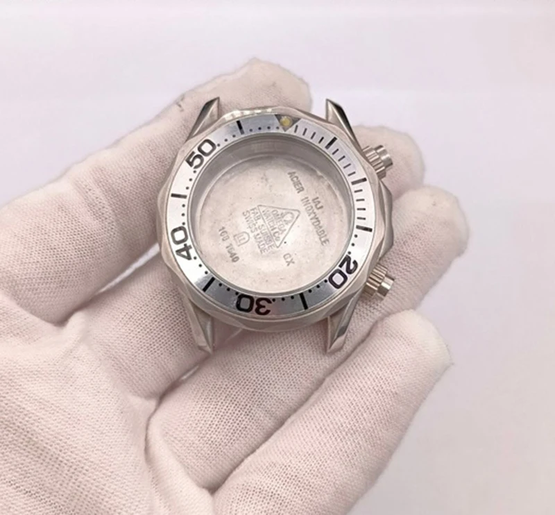 Customized case watch accessories 316L stainless steel waterproof case