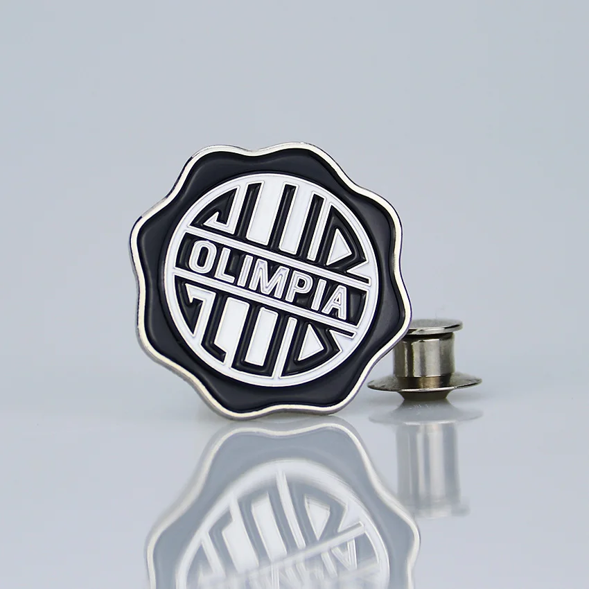 custom hat butterlfy letter dye black soft enamel metal lapel pin badges for sale