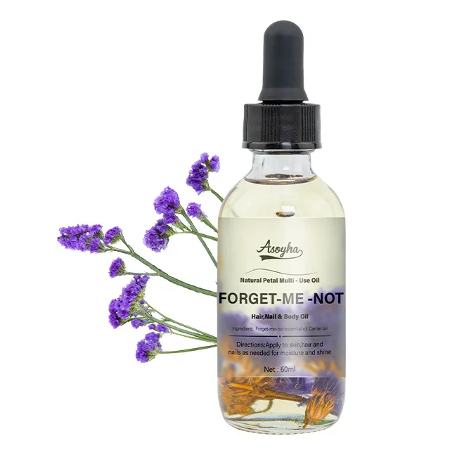 Private Label 100% Pure Natural Organic Lavender Rose Petal Massage Essential Hair Face Body Oil For Multi-use
