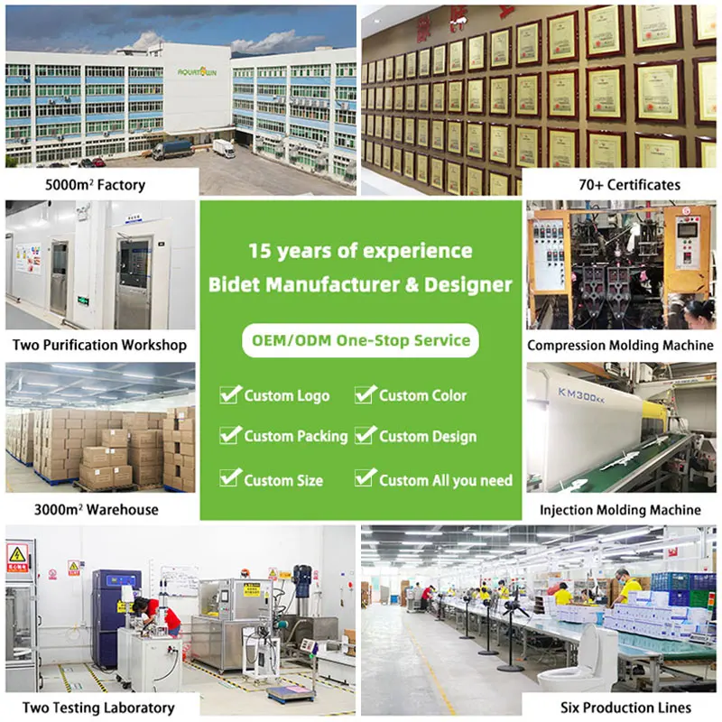 Hot Selling Cold Water Bide Shattaf Custom Clean Anus Bidet Bathroom Non Electric Bidet Attachment For Toilet