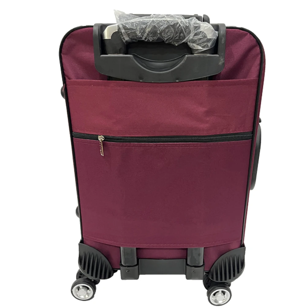 Factory OEM cheap waterproof oxford fabric trolley luggage sets 20inch 24inch 28inch  nylon fabric suitcase sets trolley luggage