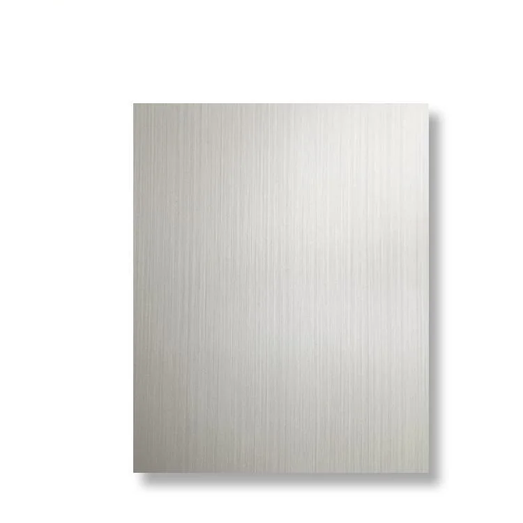 Refrigerator gold brushed pattern stainless steel sheet with pvc film ROGOSTEEL