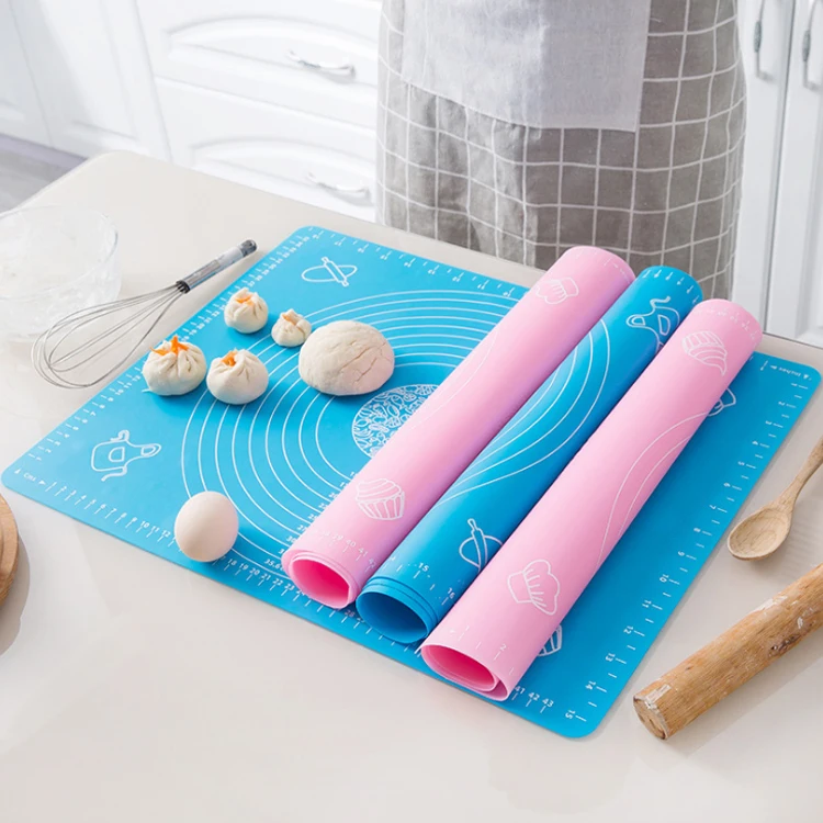 OEM&ODM Multi Functional Cookie Pastry Cutting Board Kitchen Baking Supplies Silicone Kneading Mat