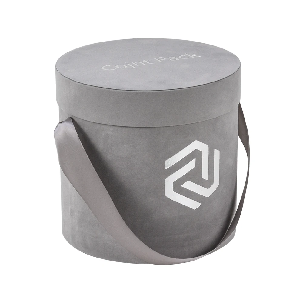 wholesale medium flower boxes with foam velvet rose box fashion flower gift packaging cardboard boxes for flowers