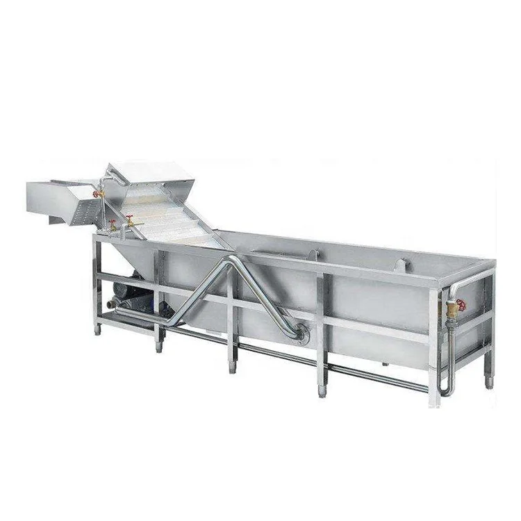 Промышленная автоматическая стиральная машина для фруктов и овощей с воздушными пузырями