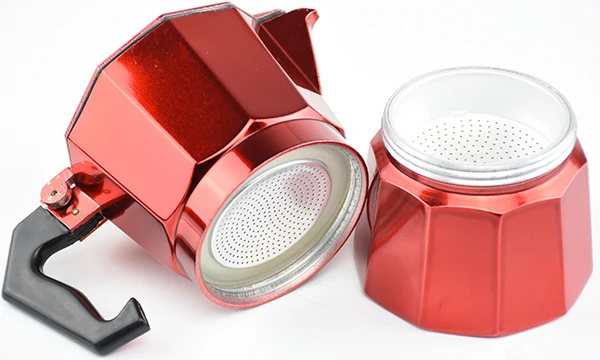 
Aluminum Moka Espresso Latte Percolator Stove Top Coffee Maker Pot 