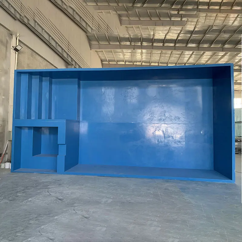 Factory supplies garden large big fiber glass piscina swim spa pool outdoor fiberglass inground swimming pool equipment
