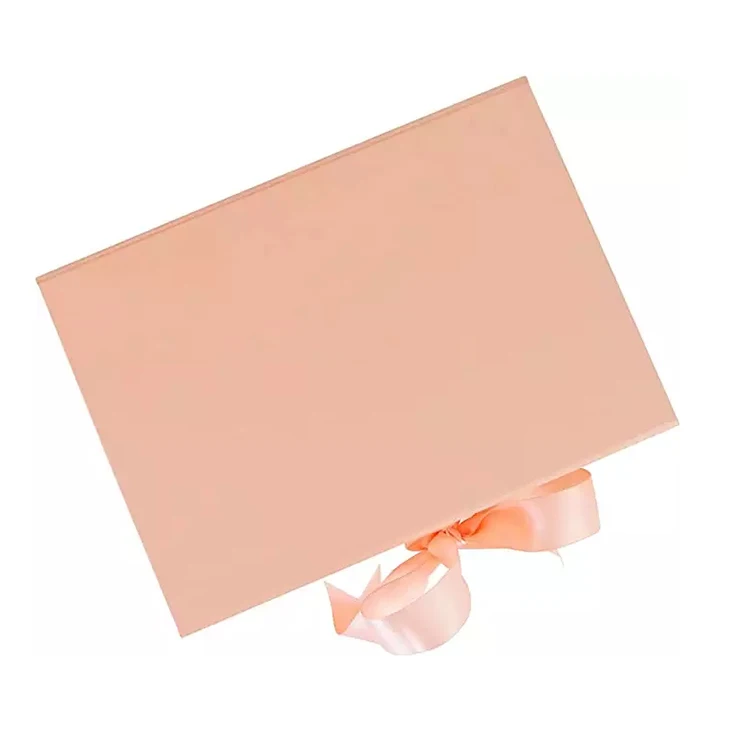 Цветная Складная лента с логотипом и размером на заказ для подружки невесты, складная подарочная коробка