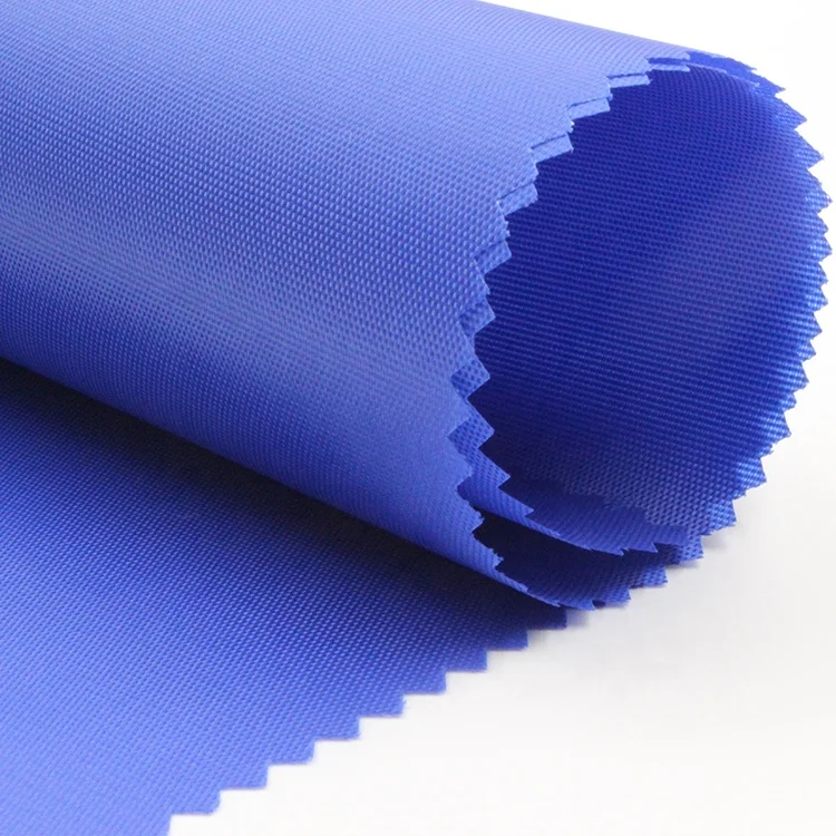 PU Coated Bag Fabric for Luggage 420d Water Resistant Polyester Oxford Fabric