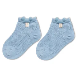 Детские носки HeHe, новинка на весну и осень, детские носки с Микки, короткие носки-трубы для новорожденных, детские носки с мультяшным рисунком
