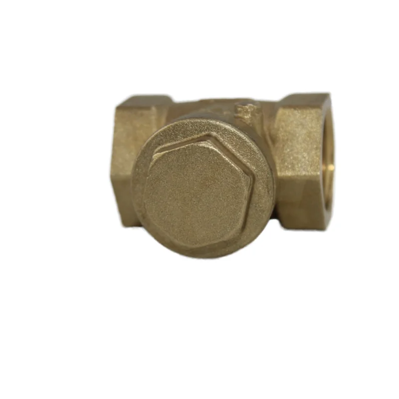Heavy Duty Brass Check Valve with Copper Hoist Pneumatic Ball Structure for Water Application in General Use