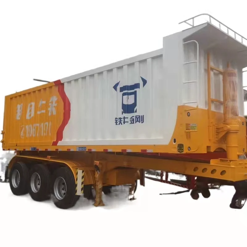 alloy grain tipper semi trailer