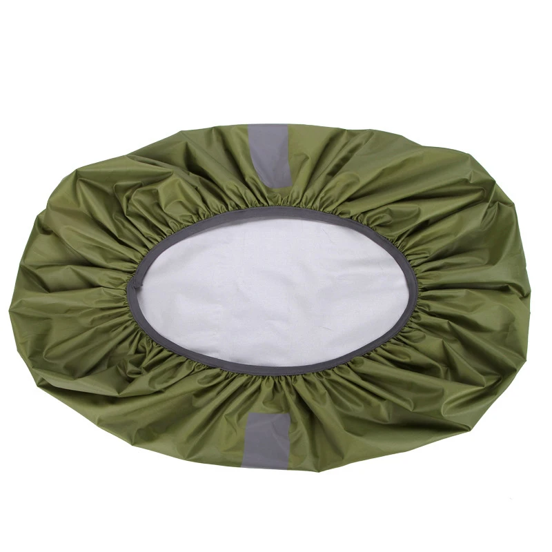 Factory wholesale dustproof waterproof and UV resistant night reflective elastic mountaineering backpack raincover