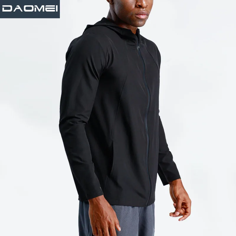 Custom Mens Winter Jacket Outdoor Fitness Jogging Sportswear Basketball Football Sport Jacket Men Zipper Wholesale Clothes