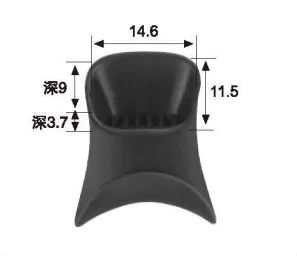Barber chair parts plastic cover salon chair beauty equipment parts black white plastic cover shampoo bed accessories