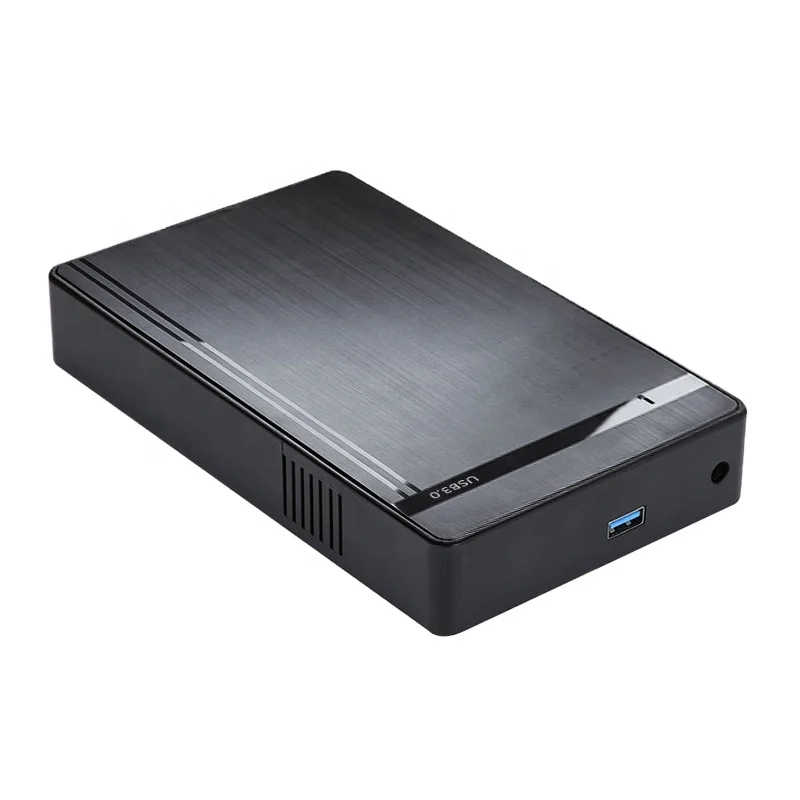 High Speed HDD Case USB 3.0 3.5inch SATA HDD Enclosure Tool Free Installation External Hard Disk Drive Case