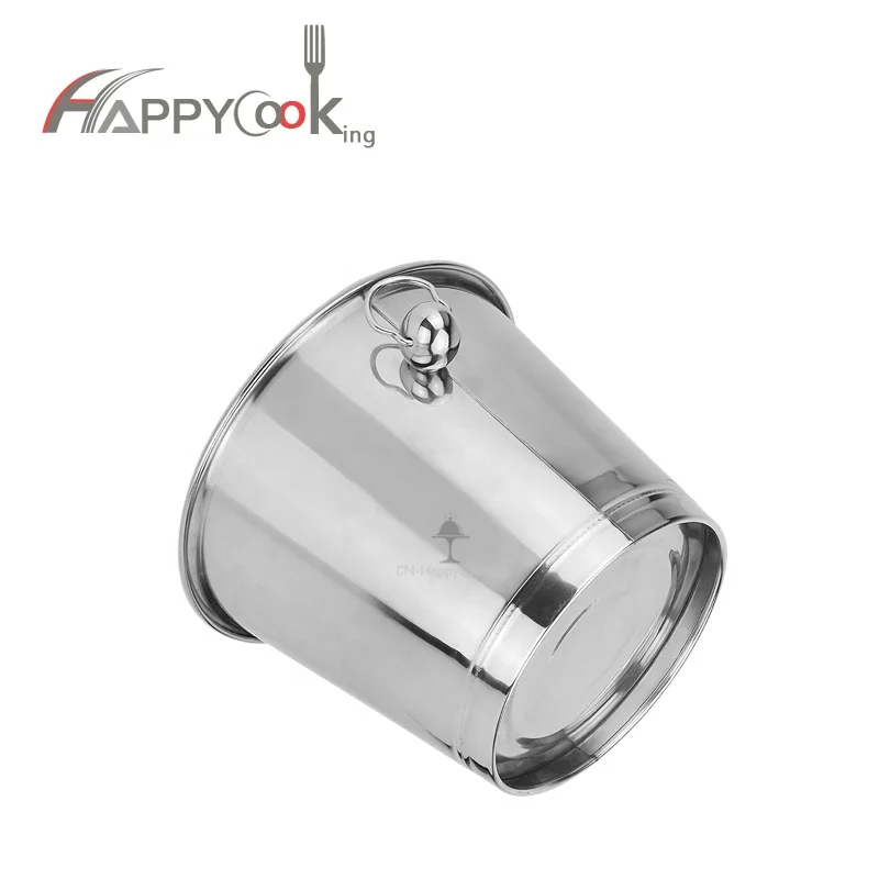 Бестселлер экономичное ведро для льда из нержавеющей стали с двойными стенками