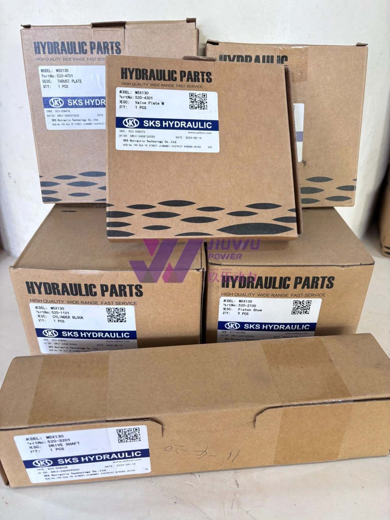 sks-technology hydraulic pumps parts eaton block HPV145 M5X130