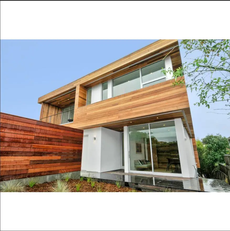 Современный модульный сборный дом с плоской крышей легкий стальной роскошный для