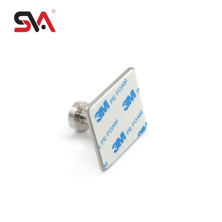 Strong Bearing Single Hanger Hook Decorative Stainless Steel Wall Coat Clear Suction Towel Hook for Bathroom