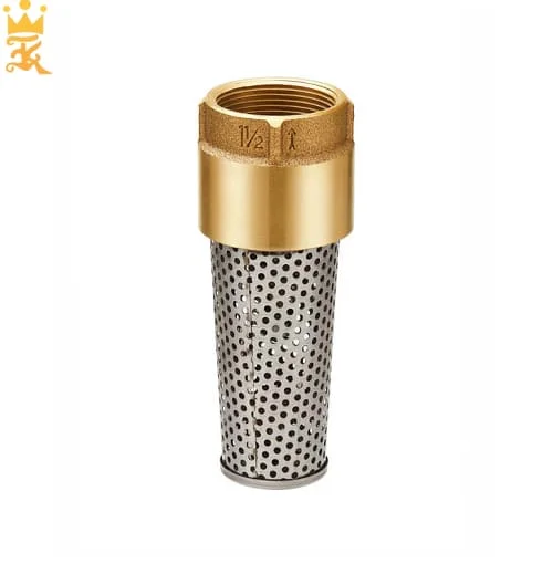 OEM customized brass foot valve brass Forged Foot Valve