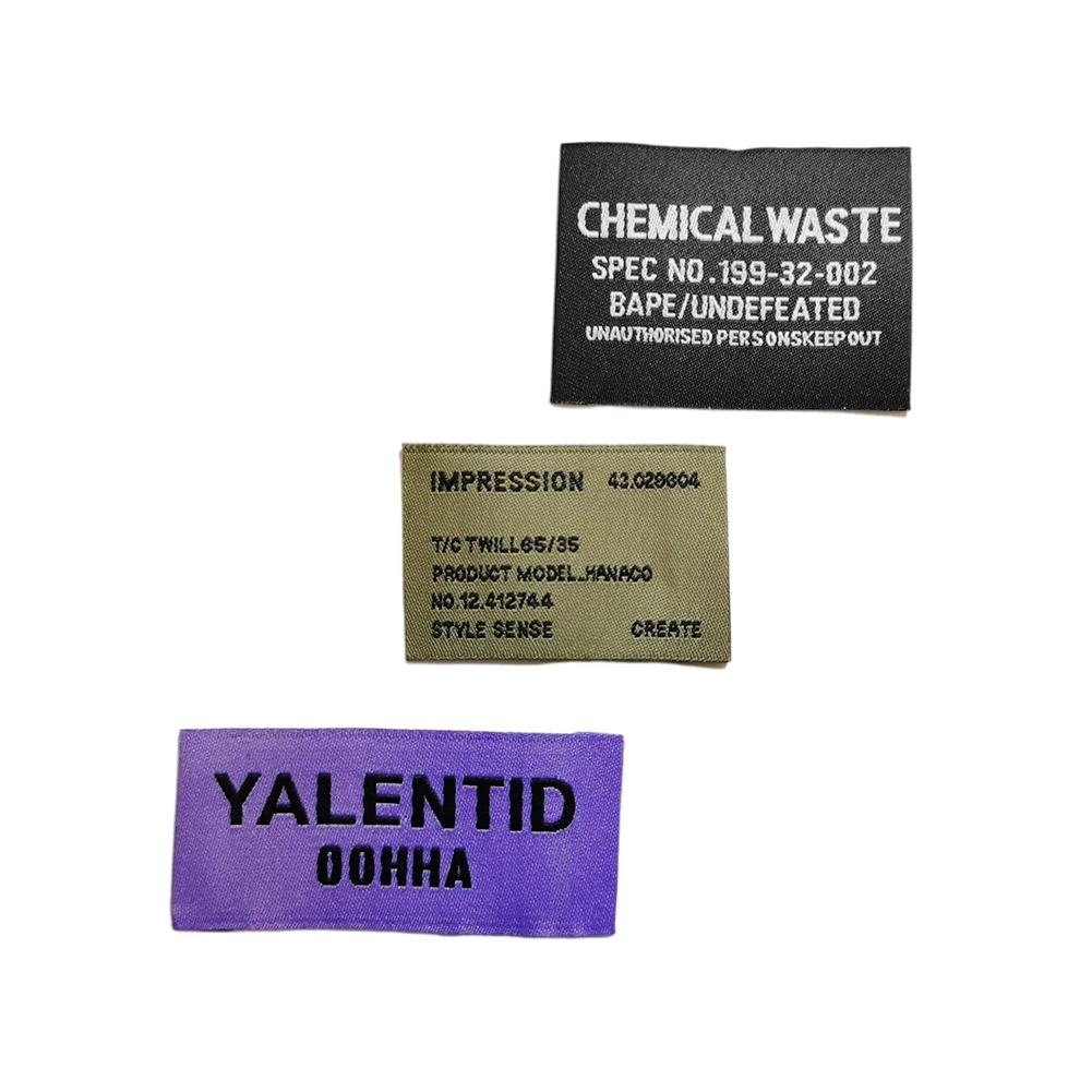 Custom Design Hair Tags Labels and Tags for Hair Wig Tags
