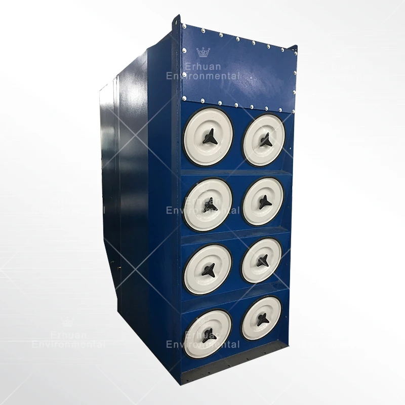 Erhuan industrial powder coating cyclone filter efficiency cartridge dust collector/dust collector system dust collector