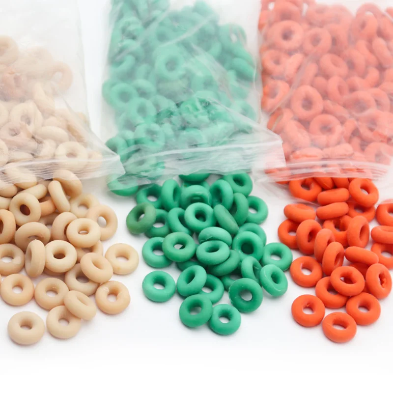 Хаки оранжевый зеленый цвет свинка Овечья Икра резиновые кольца кастрационные