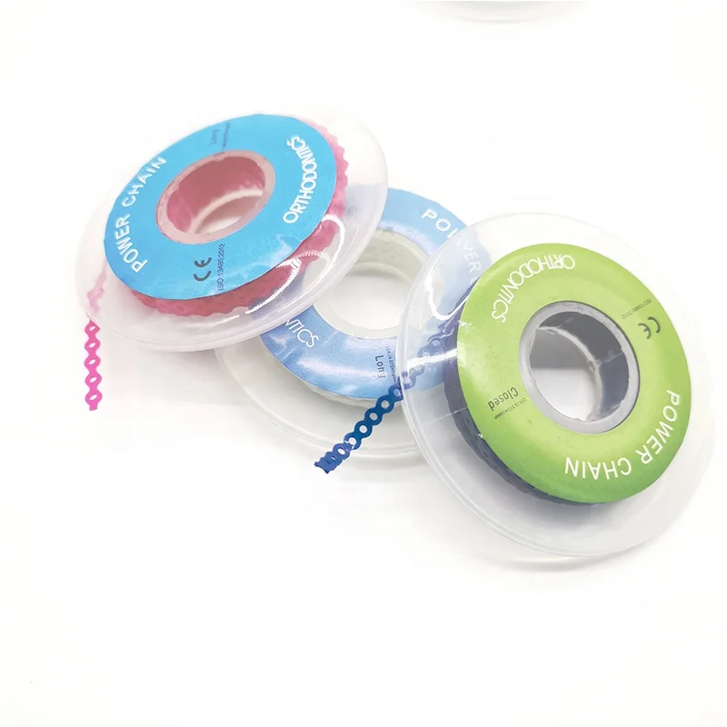 Dental Elastic Materials Orthodontic High Quality  Power Chain