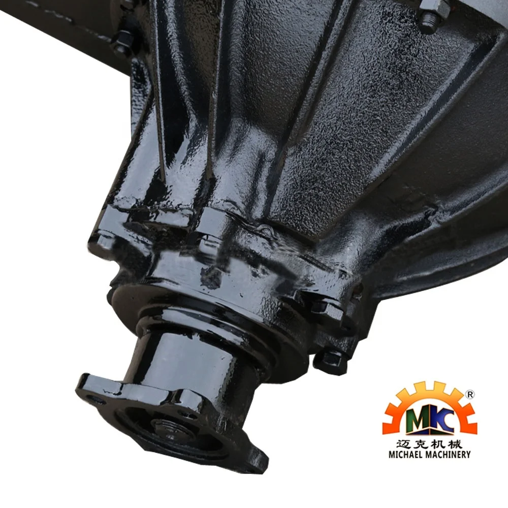 4x4 6ton Indonesia Oil Palm Agricultural Tractor Front Wheel Drive Axle with Oil Brakes