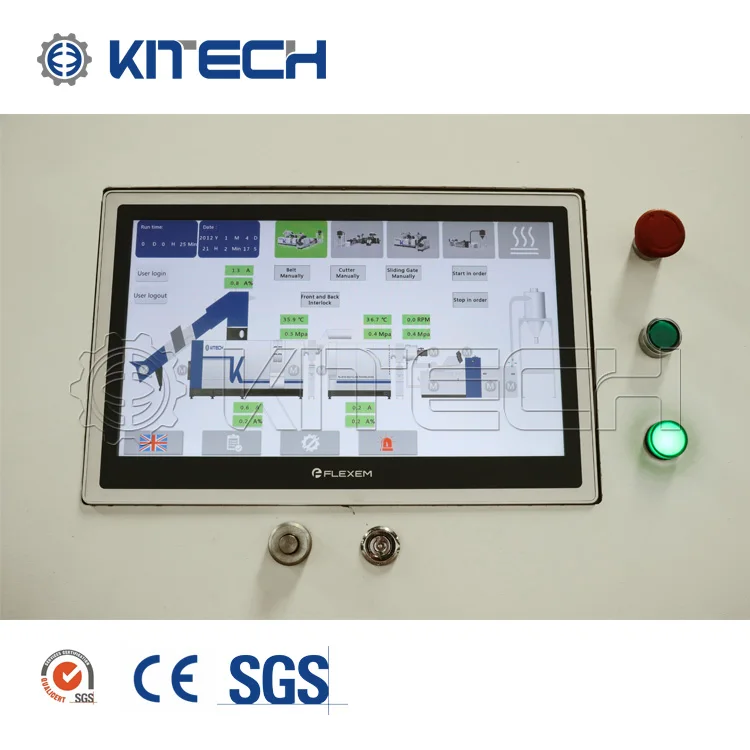 PP PPS CPP Plastic Compacting Recycling Pellet Making Machine