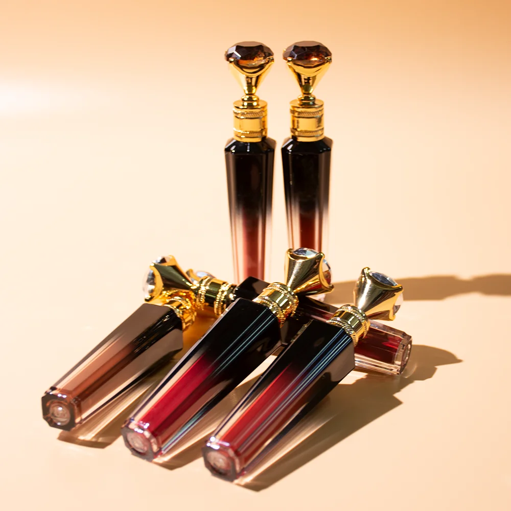 Wholesale BVG Private Label Lipstick (new) Lipgloss Waterproof Quick Dry Lip Gloss Luxury Make Up Diamond Matte Liquid Lipstick