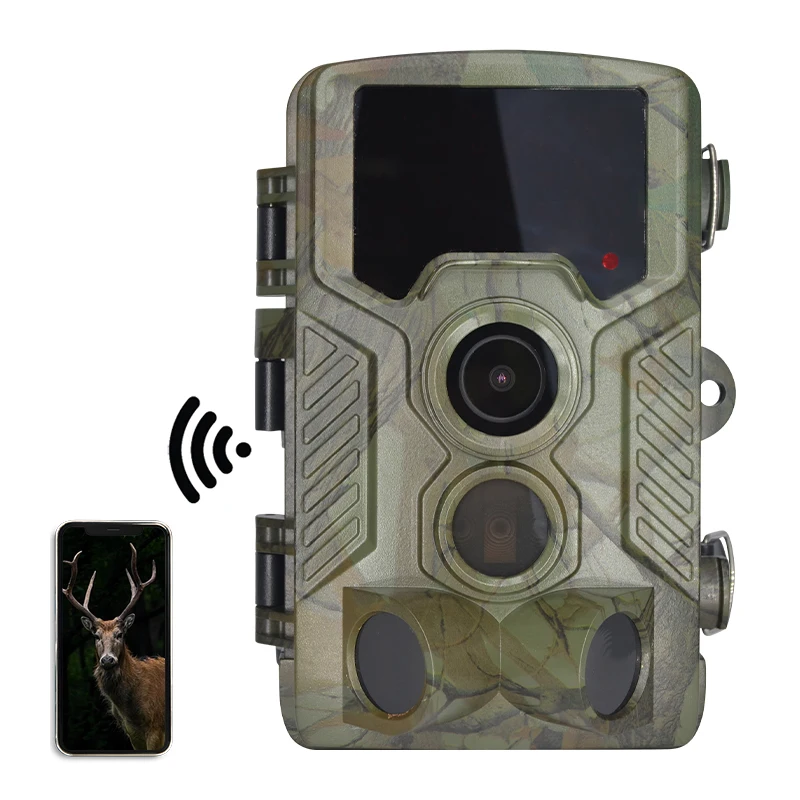 2023 new arrival 4k WiFi Hunting Camera Max 512GB Memory Bluetooth 5.0 Infrared Outdoor Wildlife Trail Camera