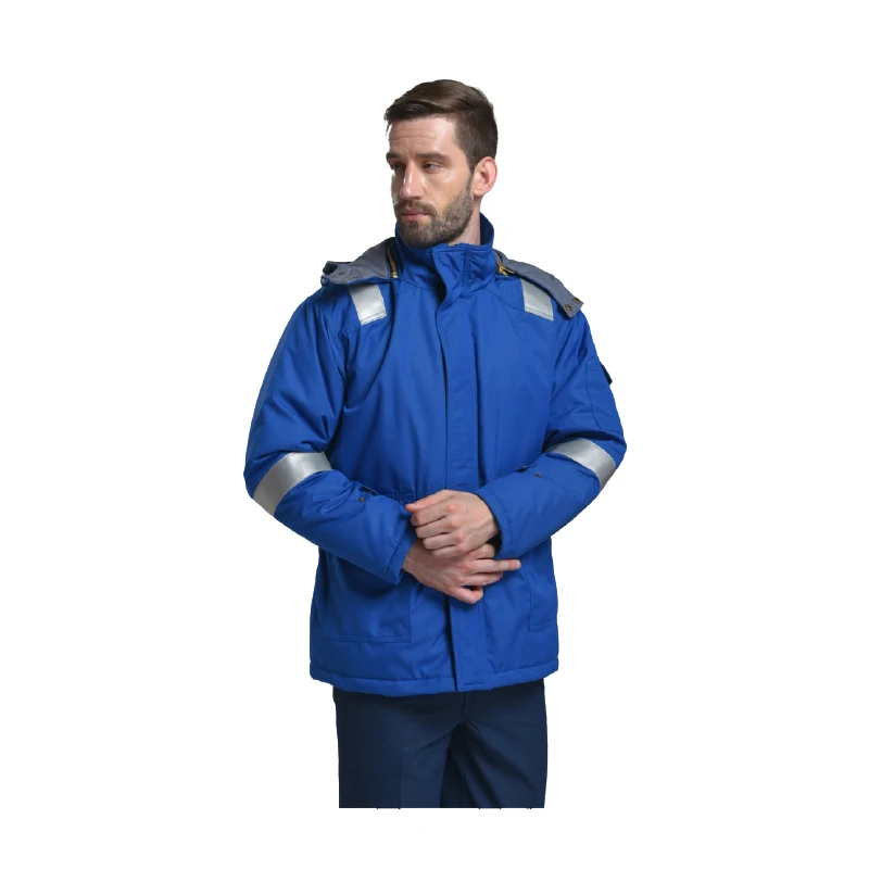 Fabric Waterproof Safety Clothing Winter Coat Winter Jacket 2021 OEM Nylon for Men Nomex IIIA Fabric Customized Designs Supplied