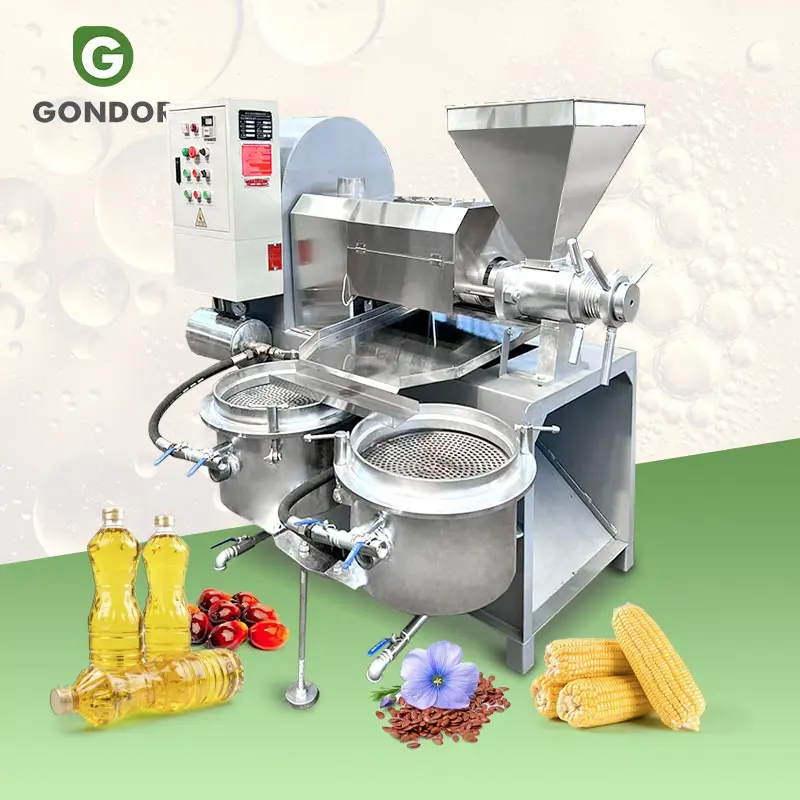 Zx85 Twin Screw Hot Mini Lemongrass Palm Maize Wheat Corn Germ Oil Extraction Press Machine of High Capacity