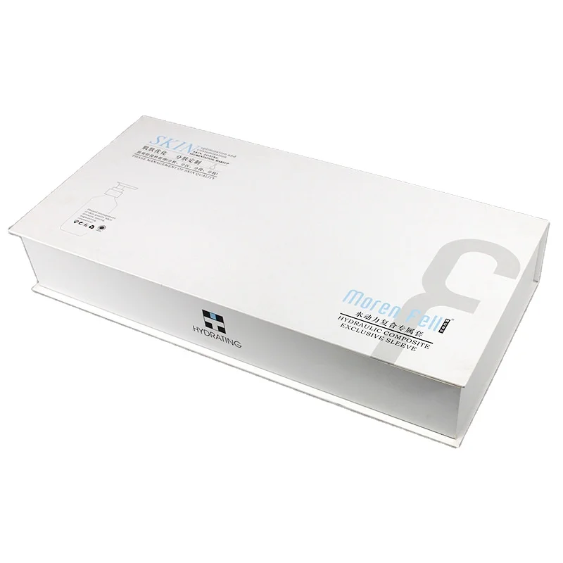 High-end medical beauty and skin care products ampoule pipe paper packaging box Powder-Injection freeze-dried powder