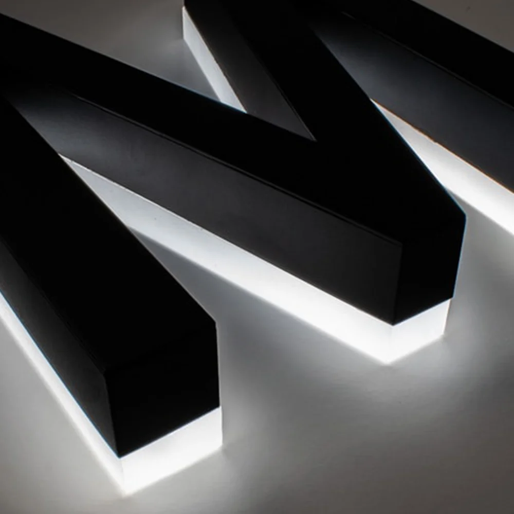 IKE Custom 3D Illuminated Sign Store Backlit Logo Letter Advertising Sign