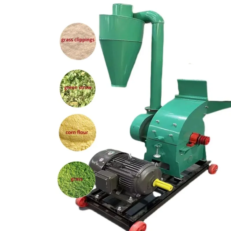 JZ Multi-Function Corn Hammer Mill Machine Grinds Maize Stalks Cuts Grains for Feed Processing