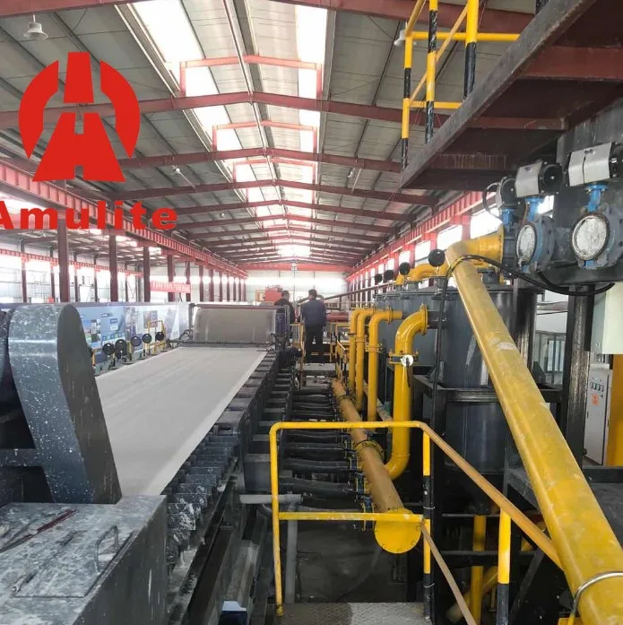 China Amulite Group Wood Grain For  For Manufacture Asbestos Fiber Cement Siding Board Making Machine Production Line